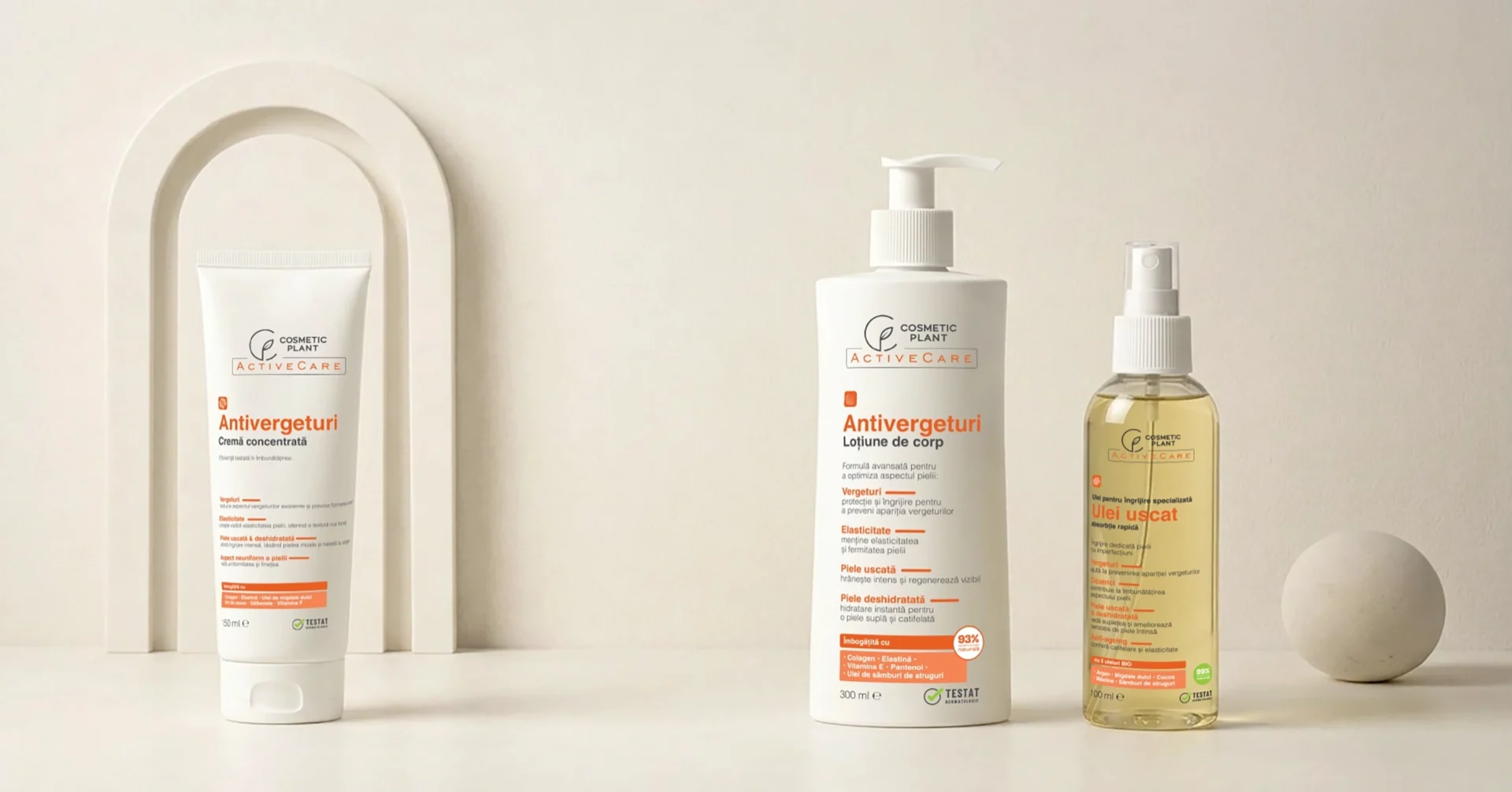 Cosmetic Plant premium cosmetics packaging design by Vizualitas Studio